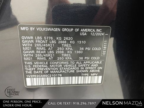 Used 2025 Volkswagen Atlas Cross Sport SEL Premium R-Line image 54