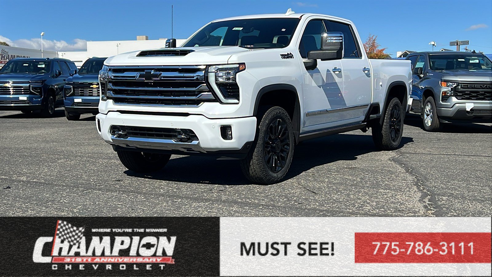 New 2026 Chevrolet Silverado 2500 High Country w/ High Country Premium Package AWD/4WD image 1