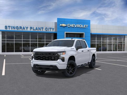 New 2026 Chevrolet Silverado 1500 Custom w/ Turbomax Blackout Package RWD image 8