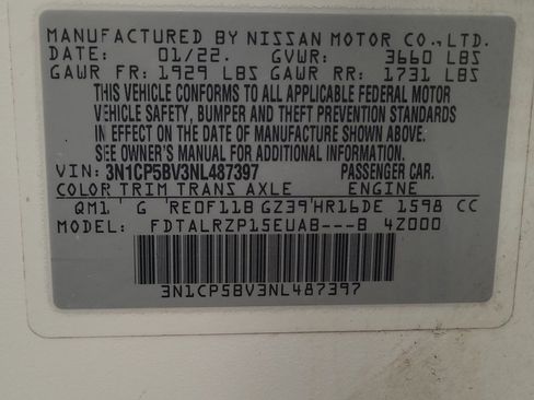 Used 2022 Nissan Kicks S FWD image 33