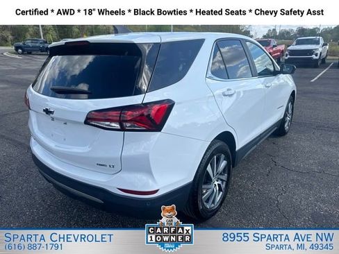 Certified 2024 Chevrolet Equinox LT w/ LPO, Floor Liner Package AWD/4WD image 2