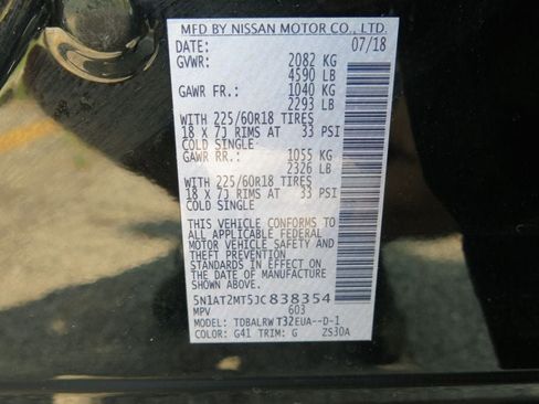 Used 2018 Nissan Rogue SL FWD image 36