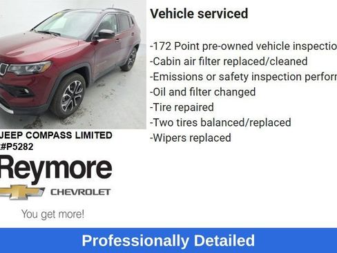 Used 2022 Jeep Compass Limited AWD/4WD image 49