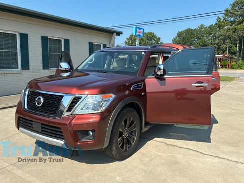 Used 2018 Nissan Armada Platinum w/ Captain Seat Package RWD image 13