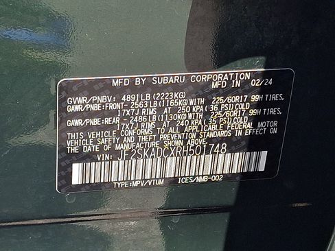 Certified 2024 Subaru Forester Premium AWD/4WD image 26