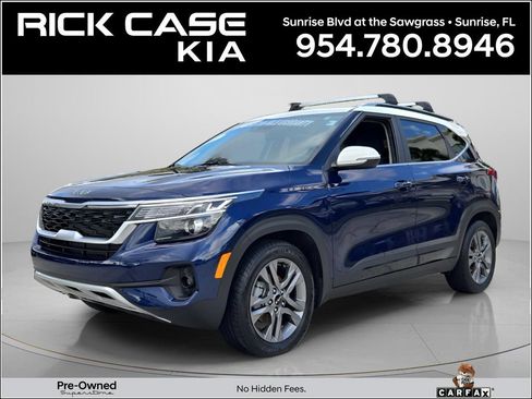 Certified 2023 Kia Seltos S w/ Navigation Package FWD image 1