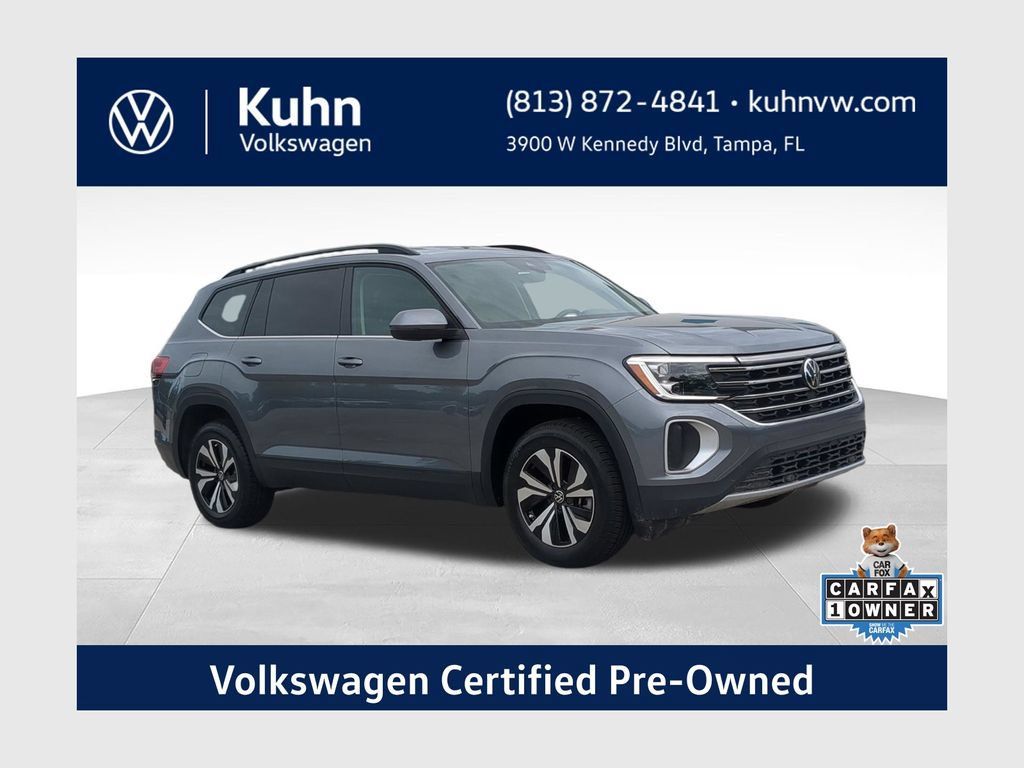 Certified 2024 Volkswagen Atlas SE FWD 360° Tour