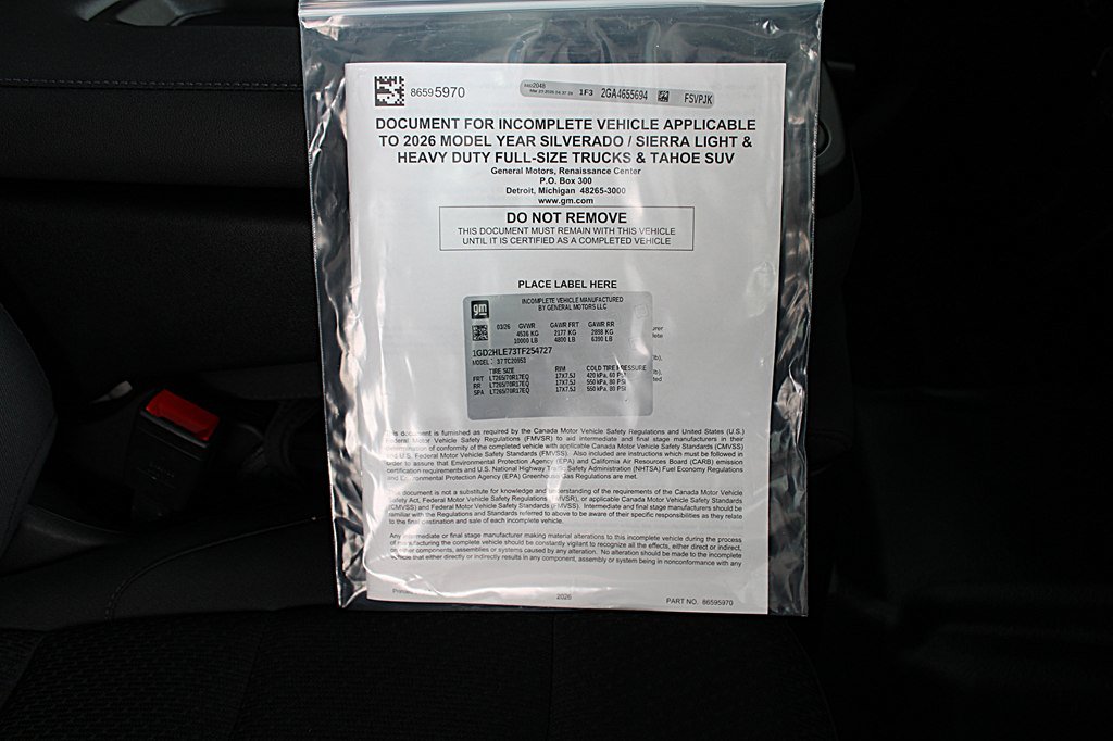 Used 2026 GMC Sierra 2500 Pro w/ Convenience Package RWD image 38