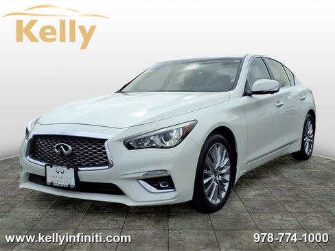 Certified 2023 INFINITI Q50 Luxe w/ Cargo Package AWD/4WD image 1