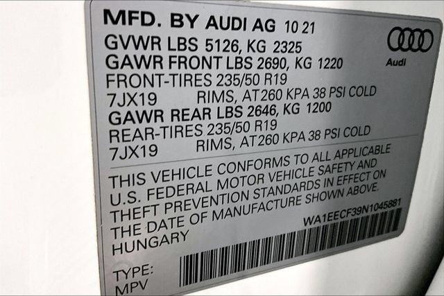 Used 2022 Audi Q3 2.0T Premium Plus AWD/4WD image 25