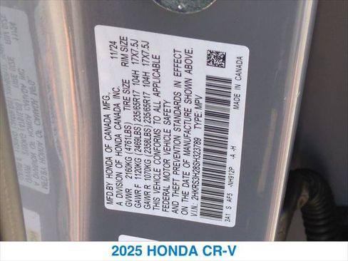Certified 2025 Honda CR-V LX image 26