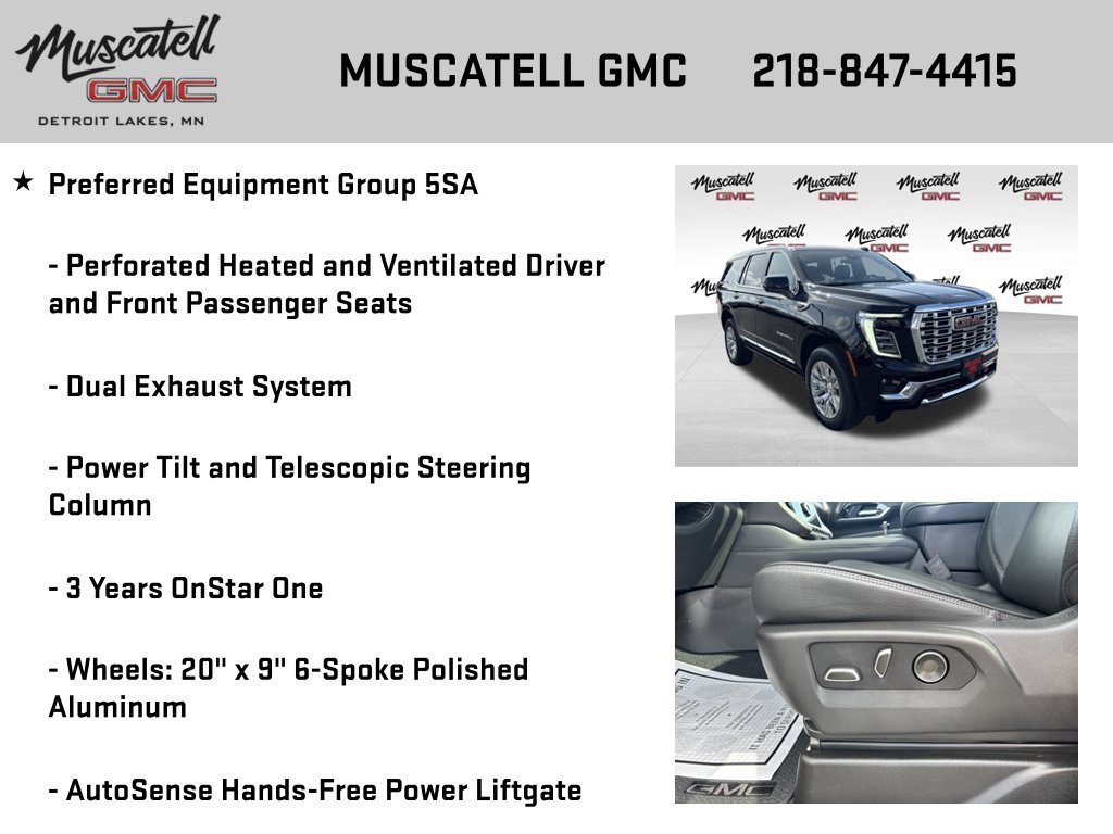 Used 2026 GMC Yukon Denali w/ Sun & Power Step Package AWD/4WD image 12
