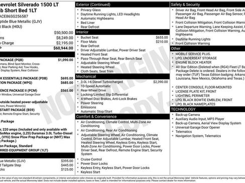 New 2025 Chevrolet Silverado 1500 LT w/ Safety Package RWD image 5