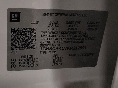Used 2019 Chevrolet Tahoe LS RWD image 33
