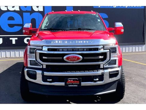 Used 2021 Ford F350 Lariat w/ Lariat Ultimate Package AWD/4WD image 3