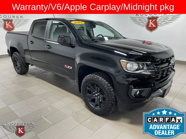 Used 2021 Chevrolet Colorado Z71 w/ Z71 Midnight Edition AWD/4WD image 1