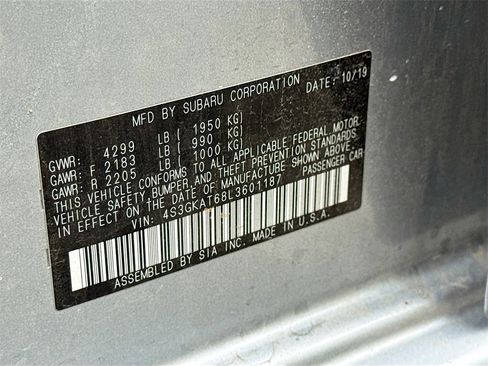 Used 2020 Subaru Impreza 2.0i Limited image 30