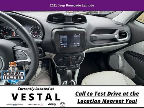 Used 2021 Jeep Renegade Latitude AWD/4WD image 22