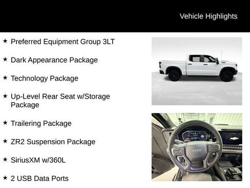 Certified 2024 Chevrolet Silverado 1500 ZR2 w/ Technology Package AWD/4WD image 16