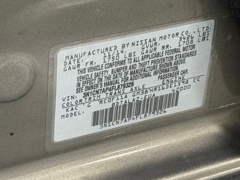 Used 2015 Nissan Versa S Plus image 24