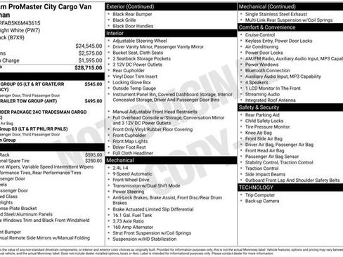 Used 2019 RAM ProMaster City Tradesman FWD image 5