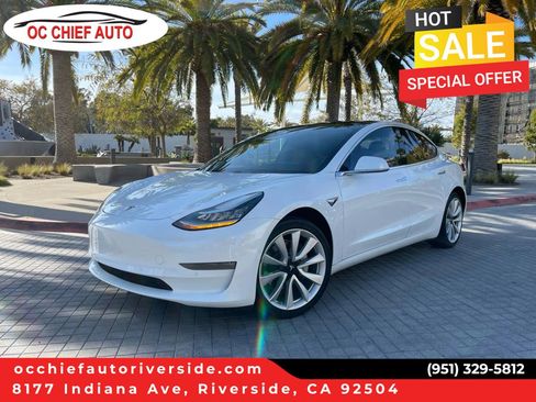 Used 2019 Tesla Model 3 Long Range image 1