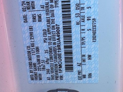 Used 2024 Ford Escape SE FWD image 25