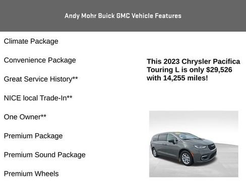 Used 2023 Chrysler Pacifica Touring-L image 8