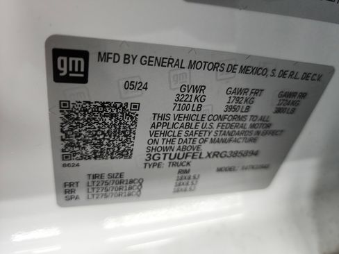 Used 2024 GMC Sierra 1500 AT4X image 79