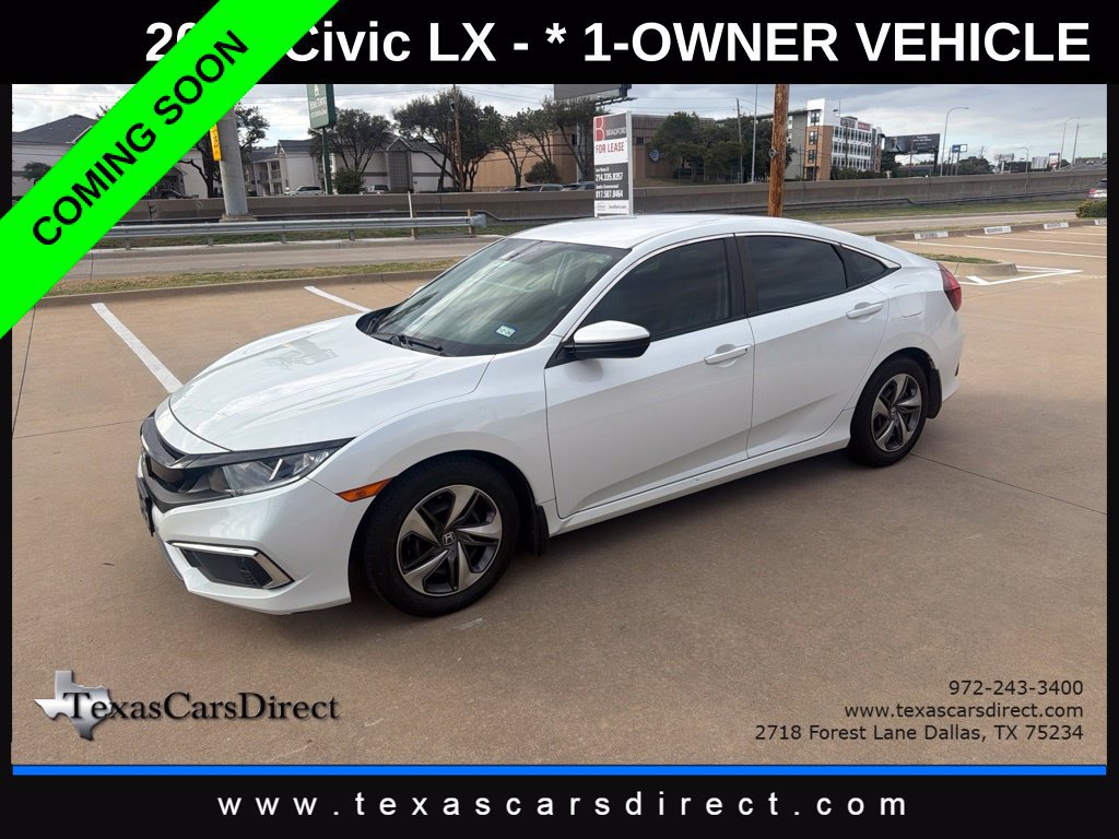 Used 2020 Honda Civic LX image 1