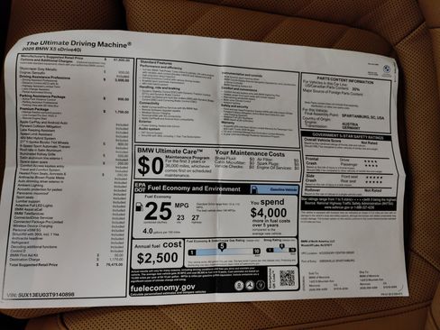 Used 2026 BMW X5 sDrive40i image 29