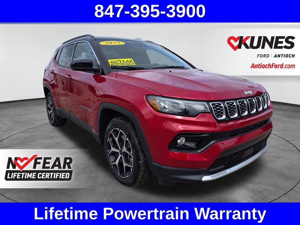Used 2025 Jeep Compass Limited AWD/4WD image 1