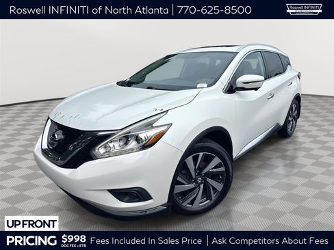 Used 2016 Nissan Murano Platinum w/ Platinum Technology Package FWD image 1