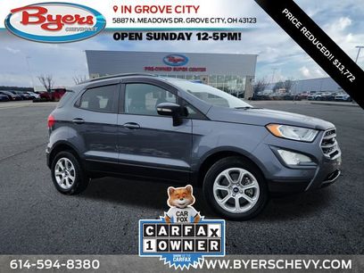 Used 2020 Ford EcoSport SE
