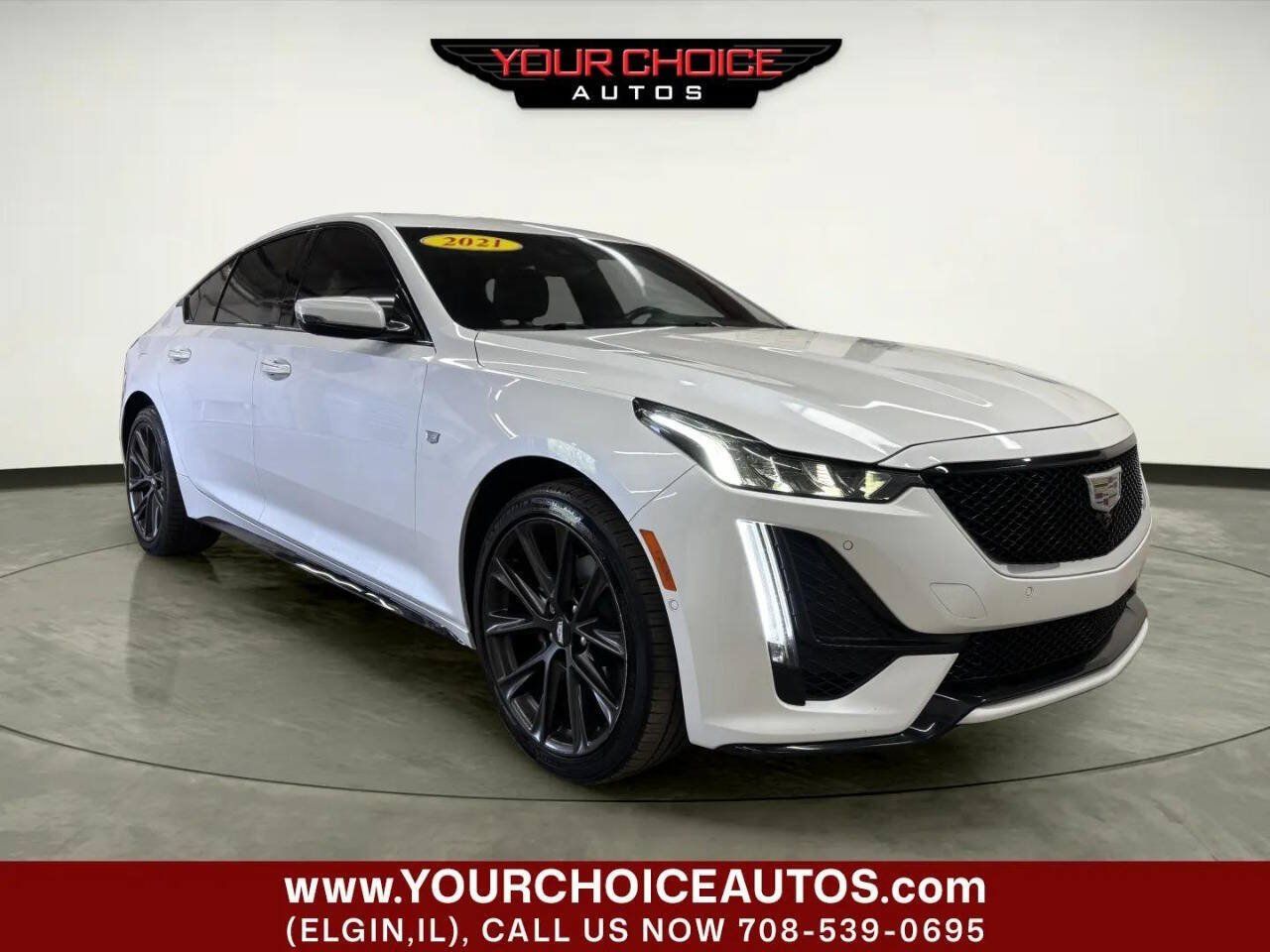 Used 2021 Cadillac CT5 Sport w/ Parking Package AWD/4WD image 7