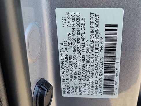 Used 2022 Honda Pilot Special Edition image 29