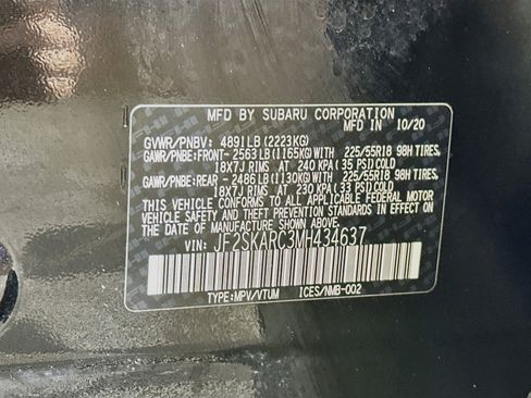 Used 2021 Subaru Forester Sport w/ Popular Package #2 AWD/4WD image 32