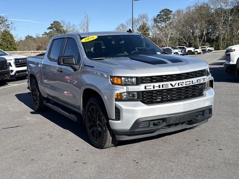 Used 2021 Chevrolet Silverado 1500 Custom w/ Rally Edition image 3