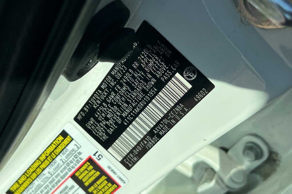 Certified 2024 Toyota Camry LE FWD image 29