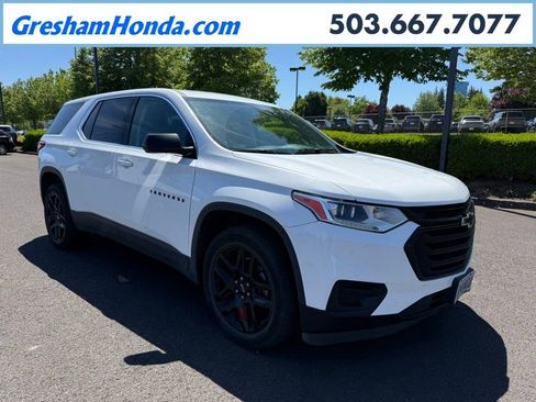 Used 2020 Chevrolet Traverse LS w/ LPO, Blackout Package AWD/4WD image 1