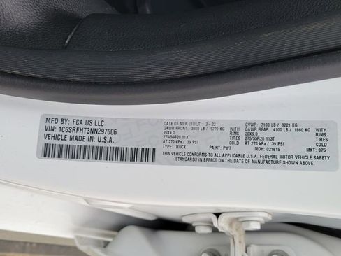 Used 2022 RAM 1500 Limited w/ Body Color Bumper Group image 16