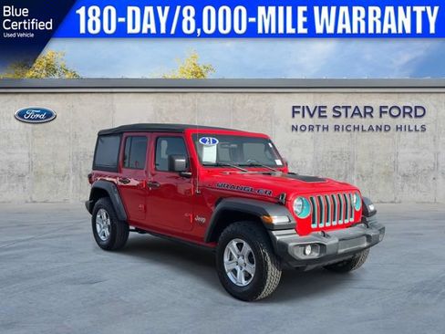 Used 2021 Jeep Wrangler Unlimited Sport AWD/4WD image 2