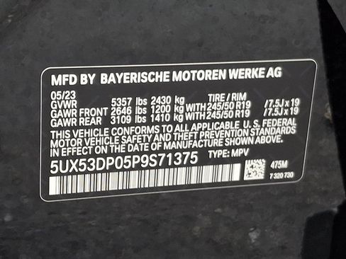 Used 2023 BMW X3 xDrive30i w/ Premium Package AWD/4WD image 27