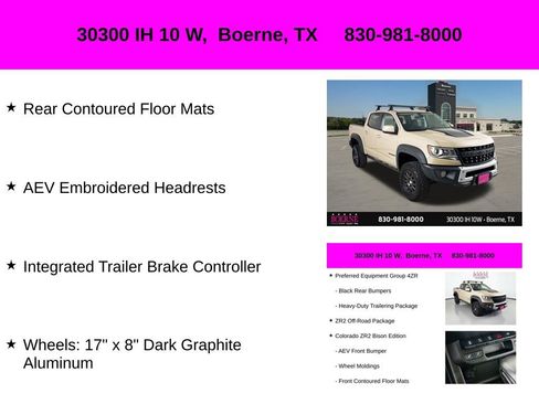 Used 2022 Chevrolet Colorado ZR2 w/ Colorado ZR2 Bison Edition AWD/4WD image 40