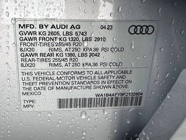 Certified 2023 Audi SQ5 Premium Plus w/ Premium Plus Package AWD/4WD image 38