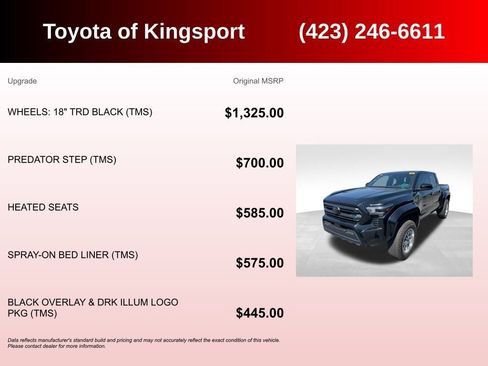 Used 2025 Toyota Tacoma SR5 AWD/4WD image 3