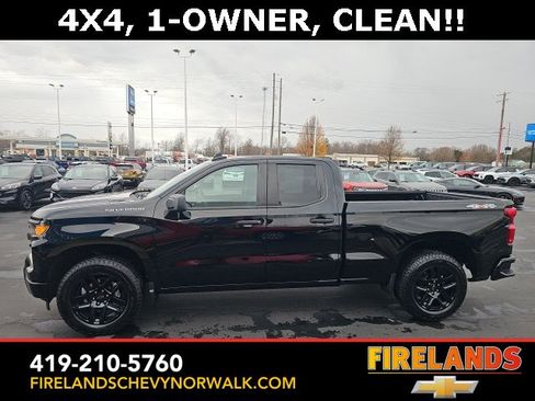 Certified 2024 Chevrolet Silverado 1500 Custom w/ Turbomax Blackout Package image 10