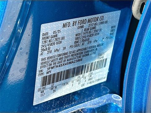 New 2025 Ford Mustang Mach-E GT w/ Interior Protection Package image 19