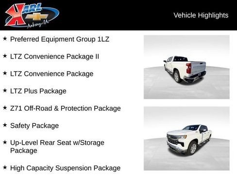 Used 2024 Chevrolet Silverado 1500 LTZ AWD/4WD image 2