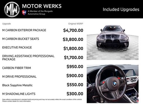 Used 2022 BMW M4 xDrive Competition AWD/4WD image 4